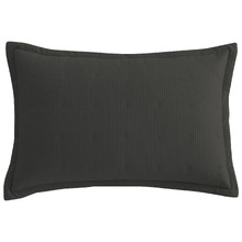 Ascot Waffle Cotton-Blend Standard Pillow Shams (Set of 2)